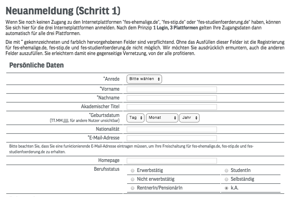 Registrieren